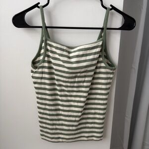 KOTN Siwa Tank Top Green Stripes